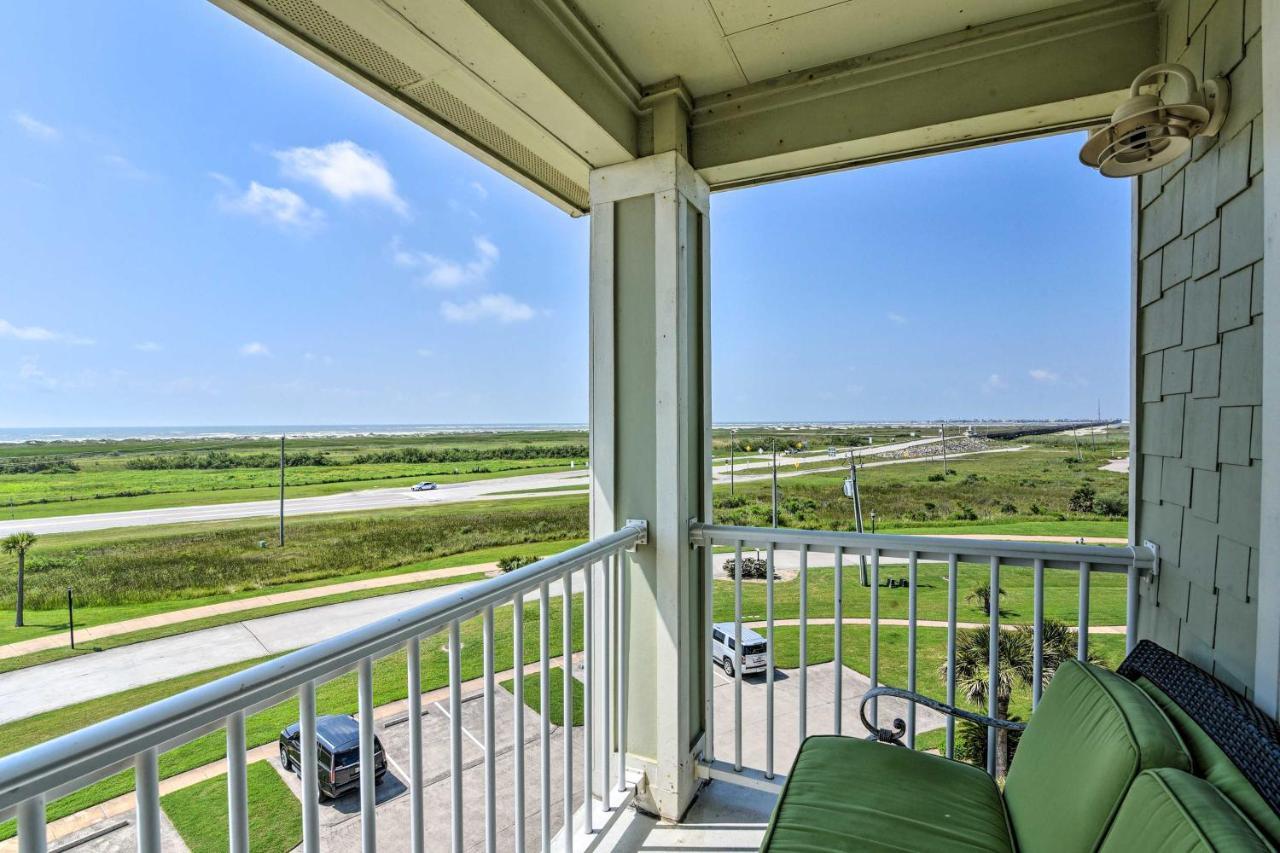 Apartament Pointe West Family Retreat Balcony And Ocean Views! Galveston Zewnętrze zdjęcie